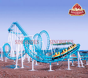Sinorides Four Rings Roller Coaster For Sale