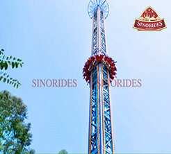 40m Drop Tower Ride for Sale manufactured by Sinorides