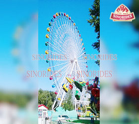 China Sinorides 72m ferris wheel for sale
