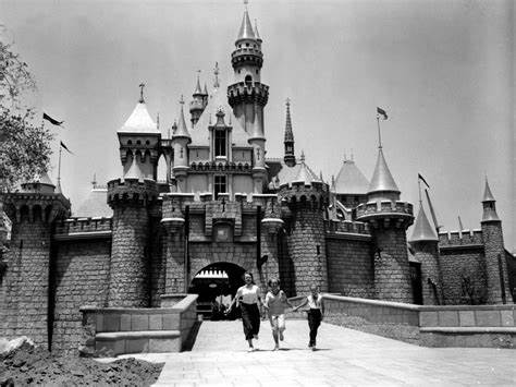 Disneyland in California in 1955