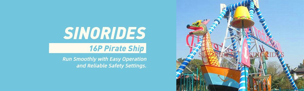 Sinorides Manufacture 16P Pirate Ship Ride For Sale