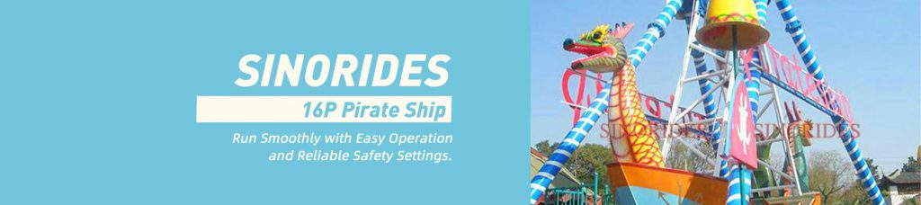 Sinorides Quality 16P Pirate Ship Ride For Sale