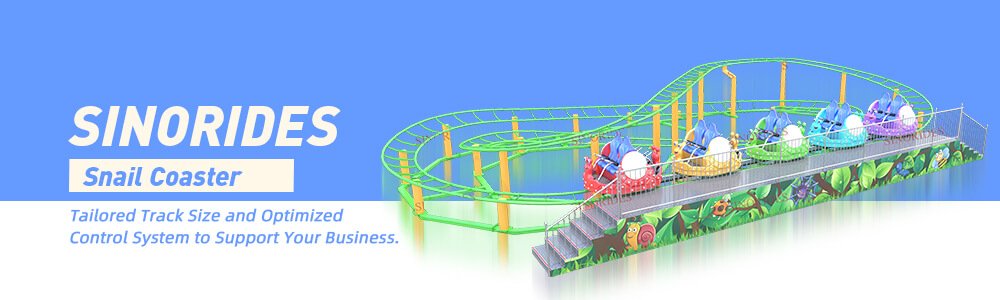 Sinorides Supply Snail Spinning Roller Coaster For Sale